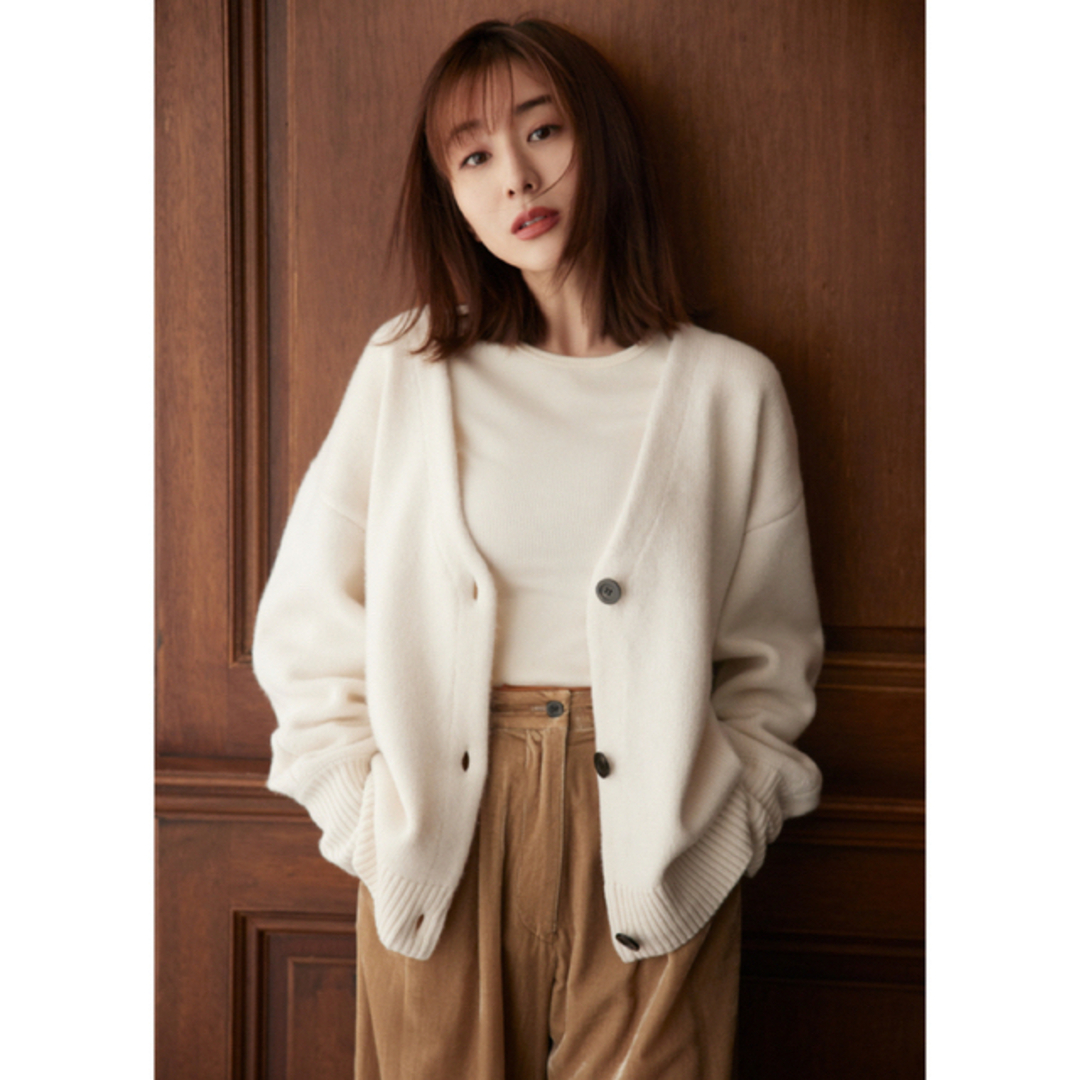 CLANE×田中みな実　LONG KNIT CARDIGAN