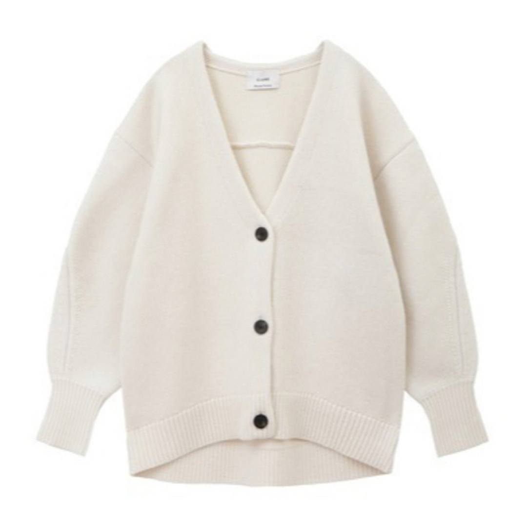 CLANE × 田中みな実　LONG KNIT CARDIGAN ¥24,200