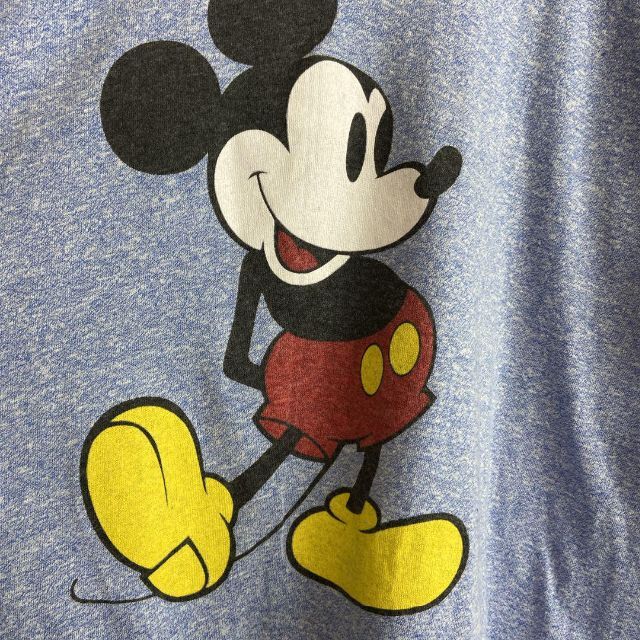 Disney - 【usa製、リンガーTシャツ】Disneyビンテージ古着ミッキー90s