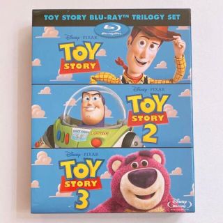 ディズニー(Disney)のトイストーリー ブルーレイ トリロジーセット 美品！ 1 2 3 4枚組！(アニメ)