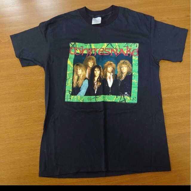 メンズホワイト・スネイク Whitesnake Tシャツ 1990 L Brockum