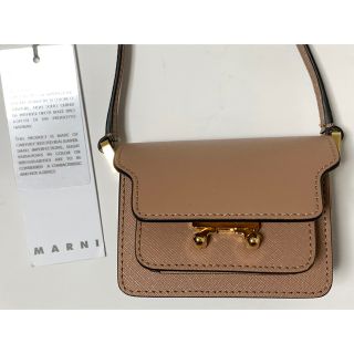 Marni - 《 MARNI 》サフィアーノカーフスキン TRUNK BAG NANOの通販 ...