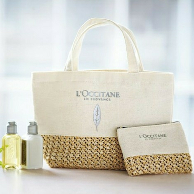 L'OCCITANE(ロクシタン)の&ROSY　ロクシタン　ミニウォレット　ハンドクリーム　トート&ポーチ レディースのバッグ(トートバッグ)の商品写真