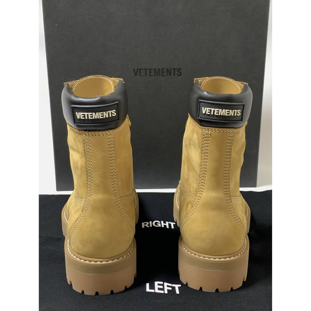新品《 VETEMENTS 》Logo Trucker Boots 41-