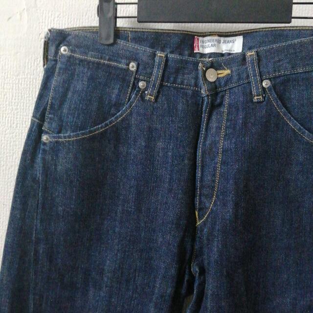 vintage levis engineerd jeans indigo be 1