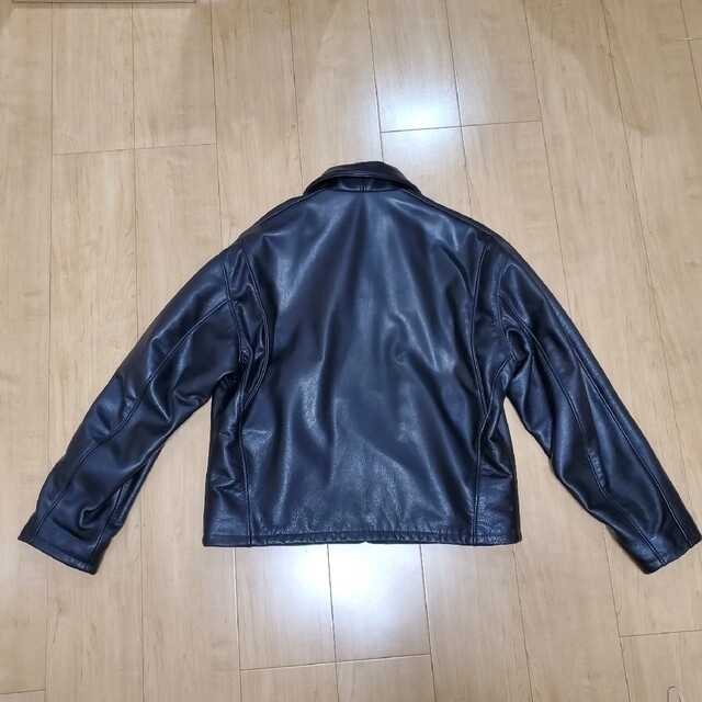 Supreme(シュプリーム)のSupreme Schott Leather Racer Jacket S メンズのジャケット/アウター(レザージャケット)の商品写真