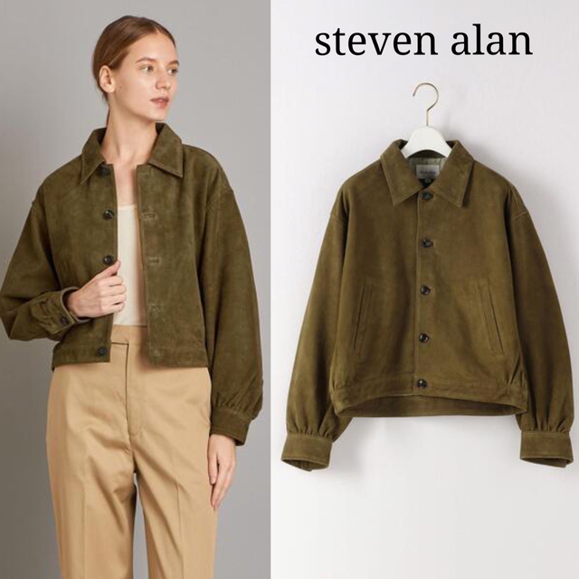 steven alan  スエードショートブルゾン ◆ジャケット　春　秋　冬