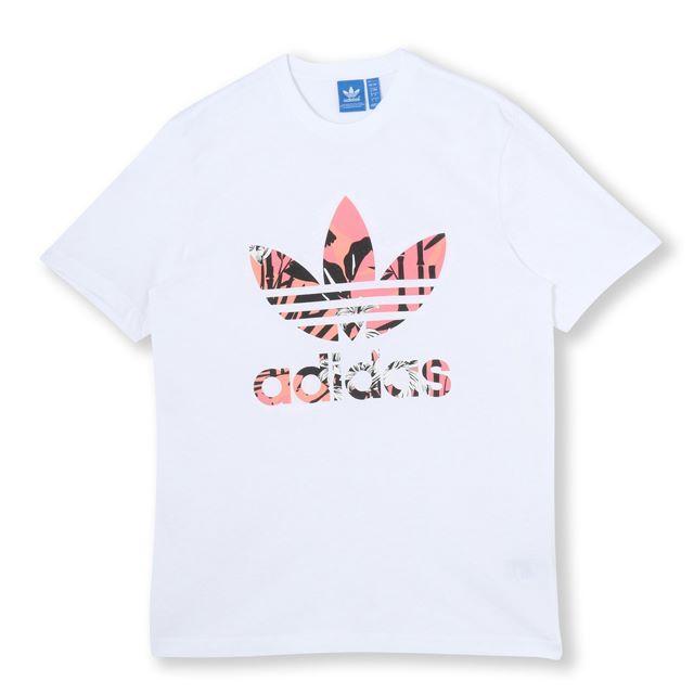 adidas(アディダス)のL【新品/即日発送OK】adidas オリジナルス Tシャツ ピンク メンズのトップス(Tシャツ/カットソー(半袖/袖なし))の商品写真