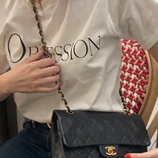 obsession ロゴ　Tシャツ　lucienne(Tシャツ(半袖/袖なし))