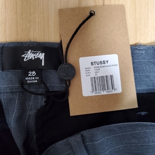 Stussy STRIPED VOLUME PLEATED TROUSER S