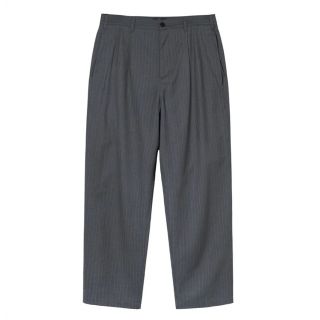 ステューシー(STUSSY)のStussy STRIPED VOLUME PLEATED TROUSER S(スラックス)