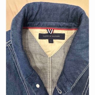 トミーヒルフィガー(TOMMY HILFIGER)のtommy hilfigerビンテージヘチマ襟デニムカバーオール(Gジャン/デニムジャケット)