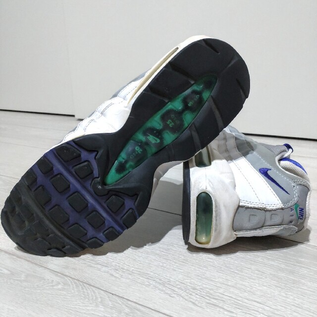 NIKE - エアマックス AIR MAX 95 パープル グレープ イエローグラデ ... エアマックス AIR MAX 95 パープル グレープ イエローグラデ イエロー