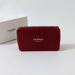 シャネル(CHANEL)の新品 シャネル ノベルティ ポーチ レッド CHANEL(ポーチ)