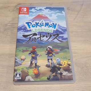 ニンテンドースイッチ(Nintendo Switch)の[カード付]Pokemon LEGENDS アルセウス Switch(家庭用ゲームソフト)