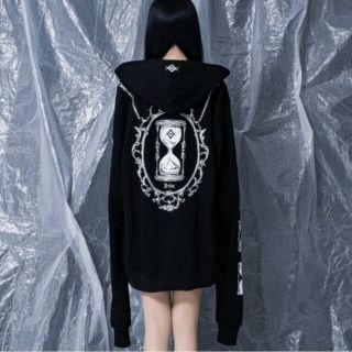 REFLEM - REFLEM/レフレム 新品 ロングスリーブショルダーZIPパーカー