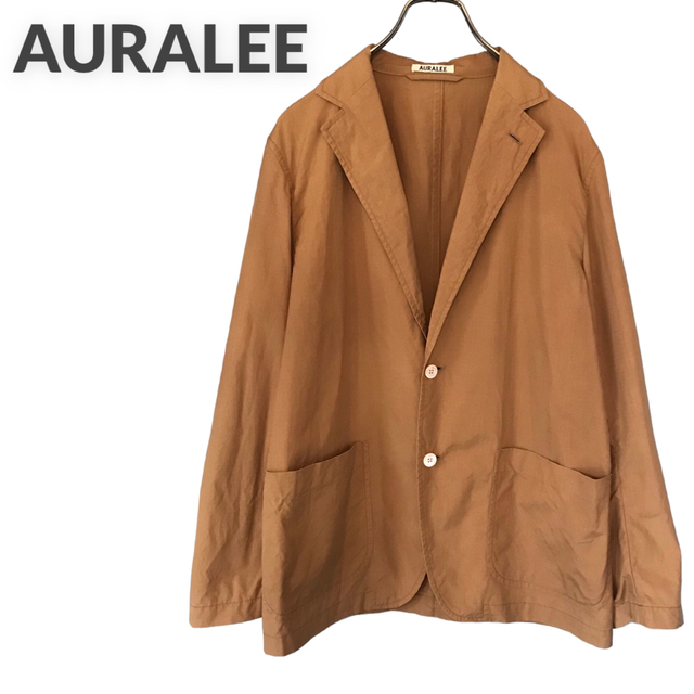 【AURALEE】  WASHED FINK RIPSTOP JACKET