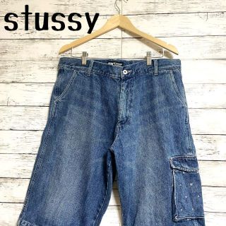 美品 STUSSY ステューシー BIG OL デニム ジーンズ ワイド 売り出し