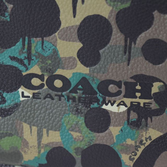 【COACH】コーチ リーグ フラップ バックパック ウィズ カモ プリント