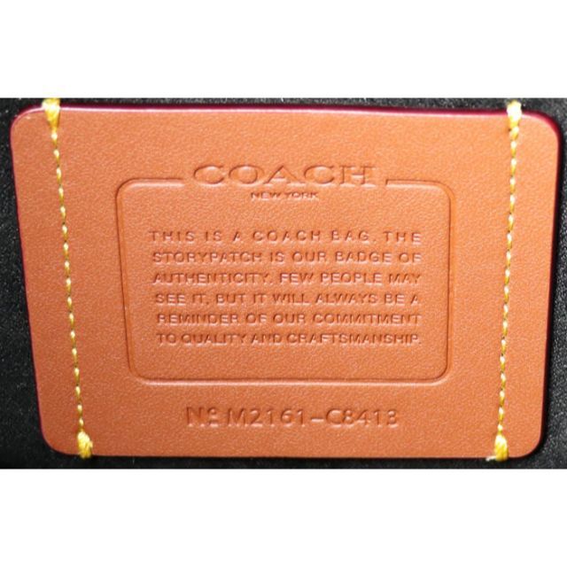COACH】コーチ エンボスド レザー ヒッチ バックパック ブラック 【爆