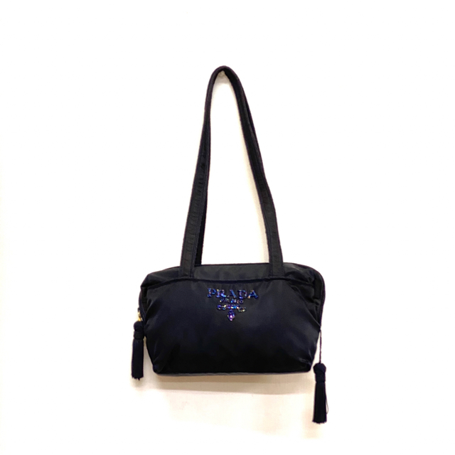 2022新作 Pre Autumn 【美品】PRADA ナイロン*オーロラビーズ