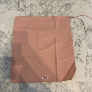 ミュウミュウ(miumiu)のmiumiu ミュウミュウ 保存袋 巾着 ショップ袋 箱 保存箱(ショップ袋)