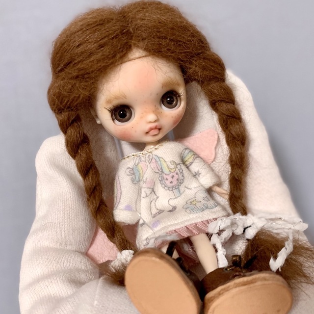 専門ショップ カスタムプチブライス マイベストフレンド 植毛っ子