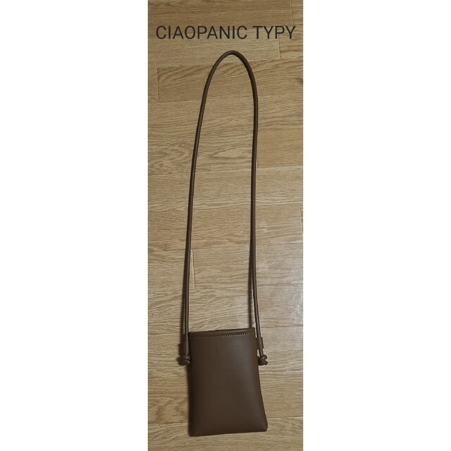CIAOPANIC TYPY(チャオパニックティピー)の【CIAOPANIC TYPY】フェイクレザーネックポーチ レディースのバッグ(ショルダーバッグ)の商品写真