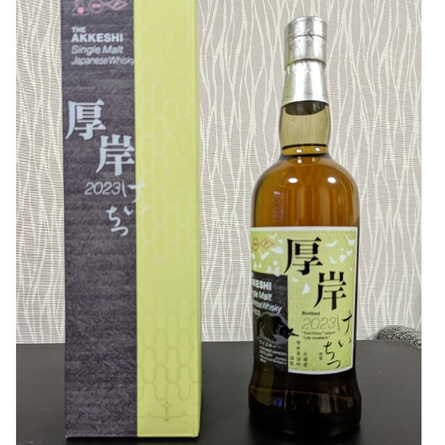 厚岸 シングルモルトウイスキー 啓蟄 けいちつ 700ｍl・箱付・未開栓 ...