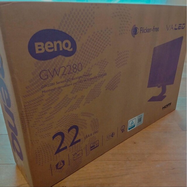 BenQ GW2280 アイケア ウルトラスリムベゼルモニター 21.5インチBenQ