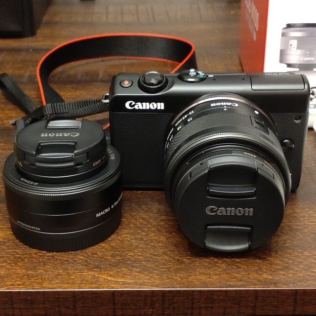 Canon  EOS M100 Wレンズキット BKブラック撮像素子サイズ