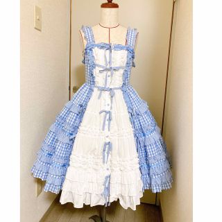 Angelic Pretty - Little Houseジャンパースカートの通販｜ラクマ