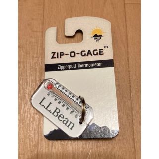 エルエルビーン(L.L.Bean)のllbean 温度計 ZIP-O-GAGE キーホルダー l.l.bean(キーホルダー)