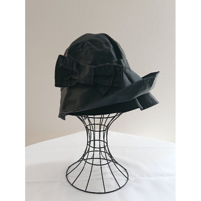 Max Mara(マックスマーラ)のマックスマーラ ナイロンハット ブラック レディースの帽子(ハット)の商品写真