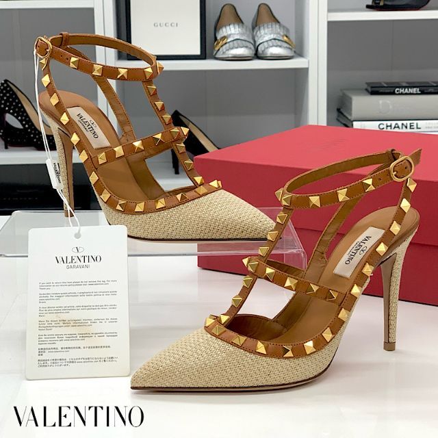 セール特価 未使用 6340 - VALENTINO ヴァレンティノ パンプス レザー