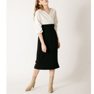 CELFORD - CELFORD セルフォード カシュクールドッキングワンピースの