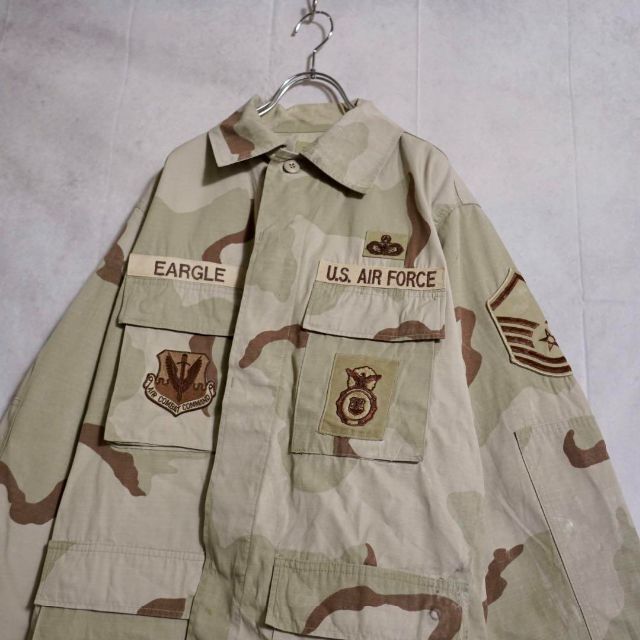 MILITARY(ミリタリー)の美品　アメリカ軍　実物　BDUジャケット　デザートカモ　90s ミリタリー メンズのジャケット/アウター(ミリタリージャケット)の商品写真