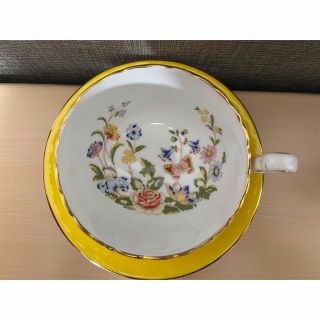 エインズレイ(Aynsley China)のAynsley(エインズレイ)　カップ＆ソーサー　コテージガーデンイエロー(グラス/カップ)