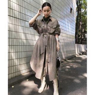 アメリヴィンテージ♡ECO WOOL LONG SHIRT COAT