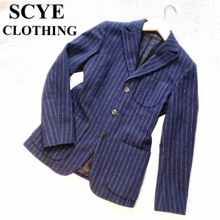 サイ(Scye)の【SCYE】サイ･クロージング カシミヤ混 テーラードジャケット36(S相当)(テーラードジャケット)