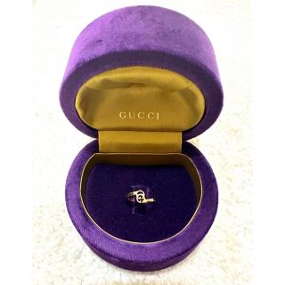 グッチ(Gucci)のGUCCI リング GG 18K ランニング 指輪 イエローゴールド 10号(リング(指輪))