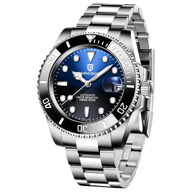 色: グラデーション】パガ-ニデザイン メンズ腕時計 日本製 SEIKO NH