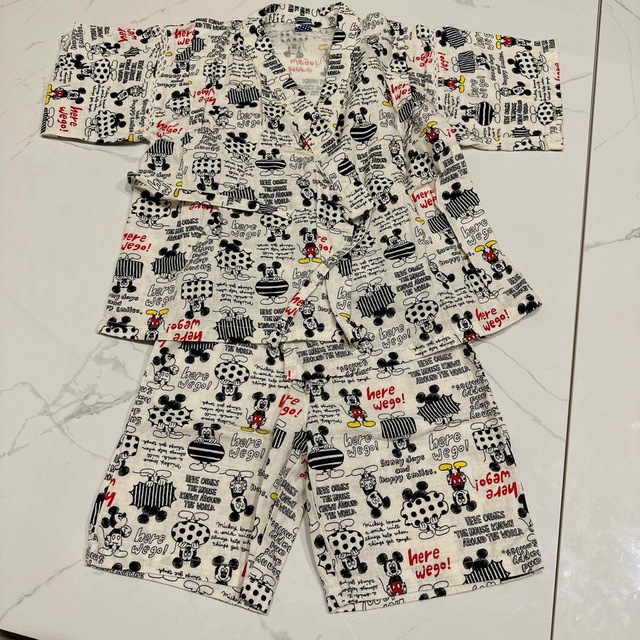 Disney - みんと様専用 ディズニー ミッキー 甚平 キッズ 110 の通販