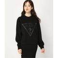 【ブラック(JBLK)】【M】GUESS スウェット (W)New Elly Sweatshirt