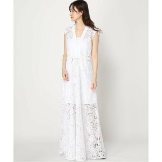 ゲス(GUESS)の【ホワイト(G011)】(W)Creta Dress(ロングワンピース/マキシワンピース)