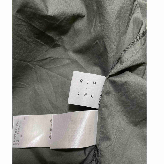 RIM.ARK(リムアーク)のリムアーク Cuff belted big SH  レディースのトップス(シャツ/ブラウス(半袖/袖なし))の商品写真