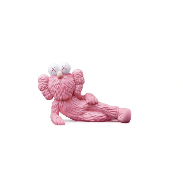 KAWS TIME OFF Vinyl Figure Pink
