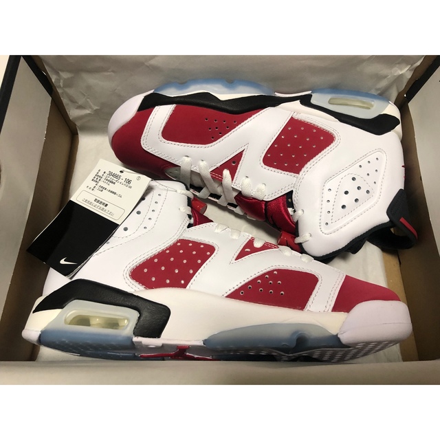 Jordan Brand（NIKE）(ジョーダン)の【23.5cm】Nike Air Jordan 6 GS "Carmine"  レディースの靴/シューズ(スニーカー)の商品写真