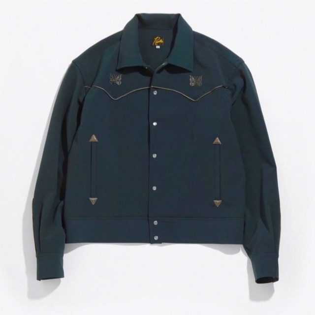 Needles Piping Cowboy Jacket Green