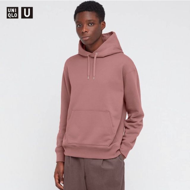 ユニクロ UNIQLO パーカー ワイド スウェット プルオーバー 春 カーキ